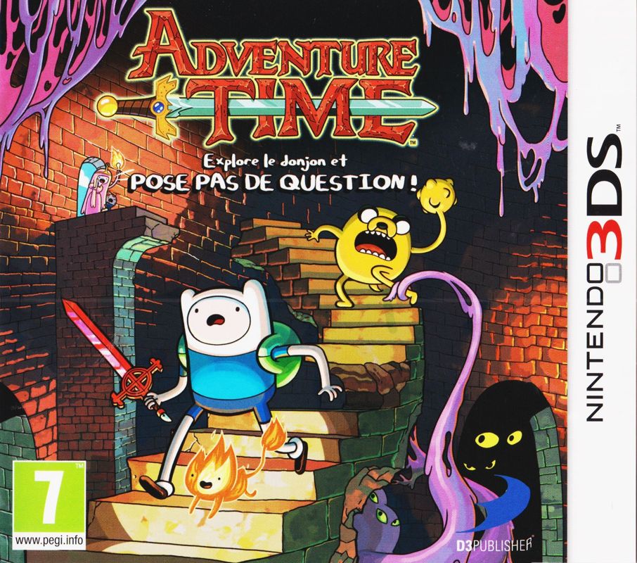 Adventure Time: Explore the Dungeon Because I Don't Know box art for Playstation 3